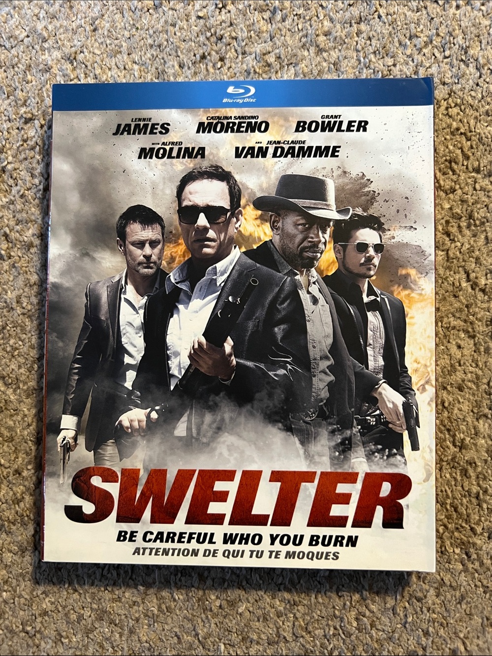 Swelter Blu-ray Movie with Slipcover / NWT